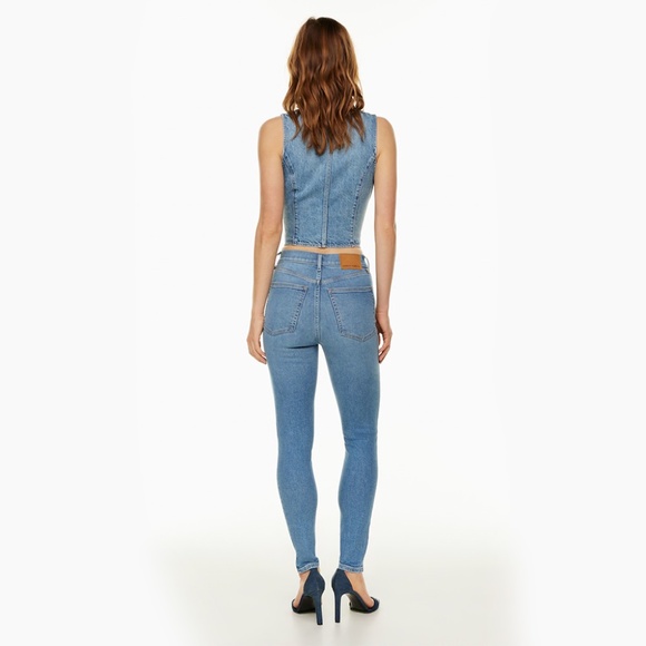 Aritzia Denim Forum The Lola High Rise Skinny Jean - Picture 2 of 6